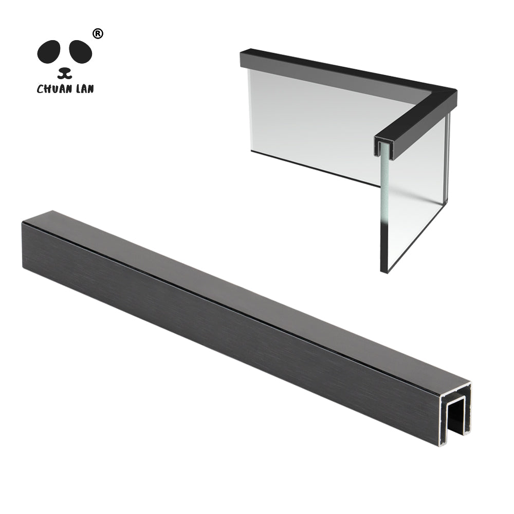 Chuanlan Aluminum Alloy Stair Railing System - Outdoor Balcony Deck Handrails