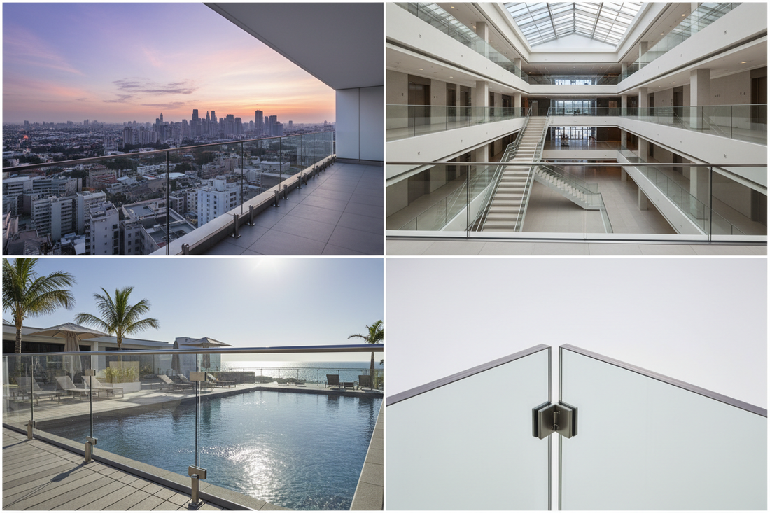 Top 5 Applications for Glass Railing Systems: Where Premium Glass Railings Shine