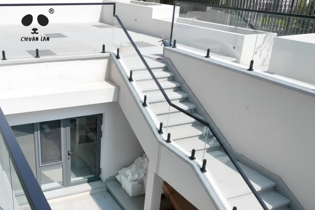 Outdoor Aluminum Alloy Glass Spigot Project — Built to Last, Designed to Impress