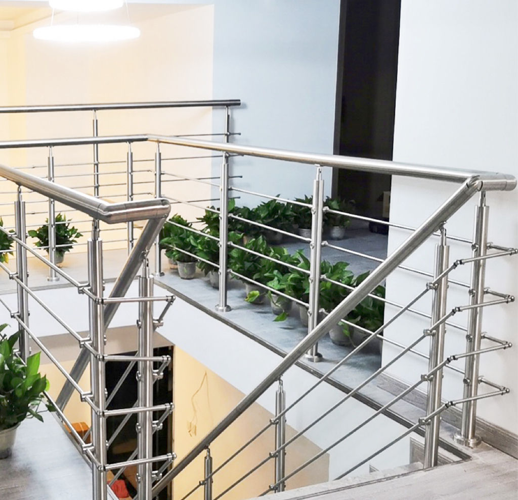 Chuanlan Stainless Steel Handrails and Balcony Railings - Modern Apartment Stair System