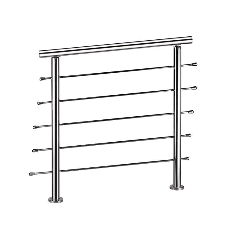 Stainless Steel Modular Railing - Balcony Staircase Safety Fence Bar System