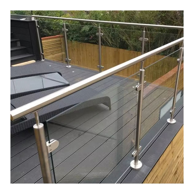 Chuanlan Stainless Steel Glass Railing System - Outdoor Balcony Stair Balustrade Handrail