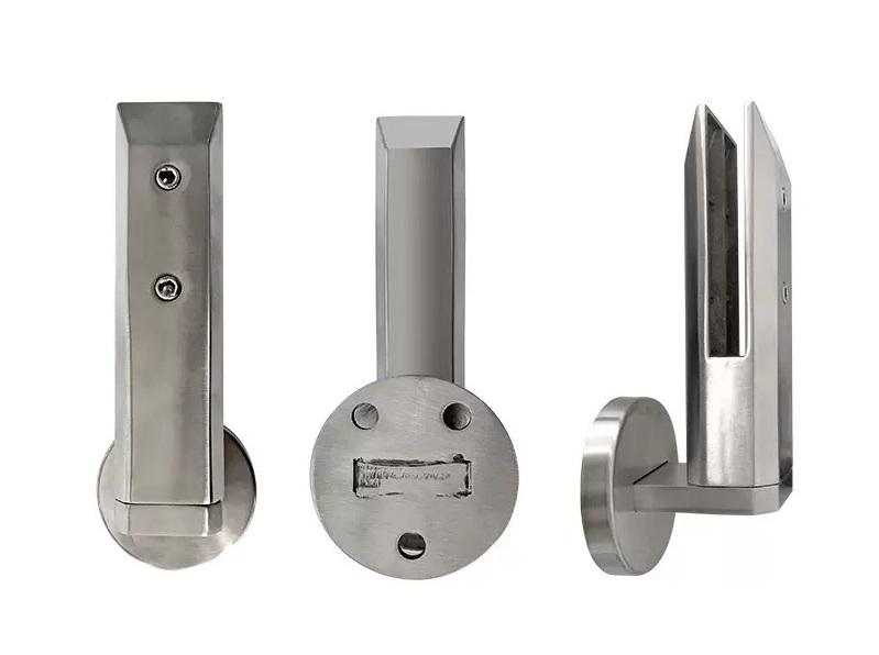 ChuanLan Stainless Steel Glass Spigot - Wall Mount Balcony & Stair Railing | Brushed Finish