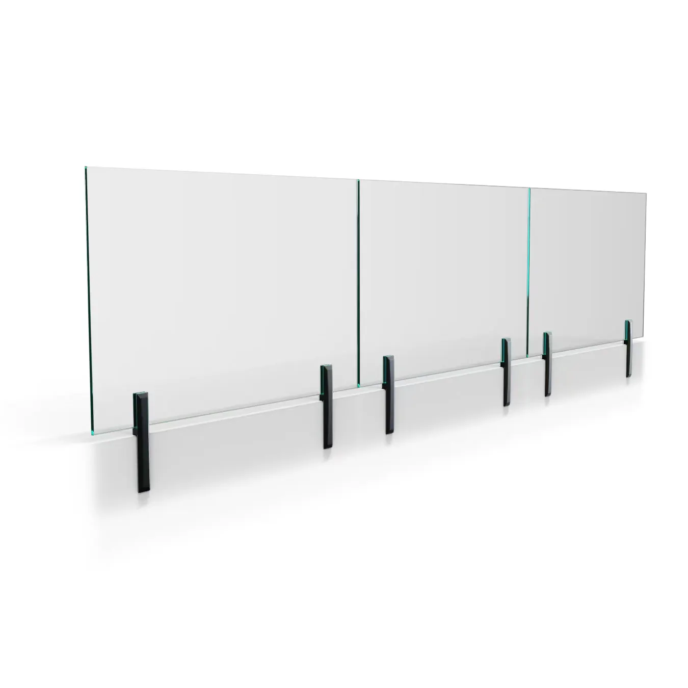 Chuanlan Frameless Glass Railing Spigot - 304/316 Stainless Steel UV Protected