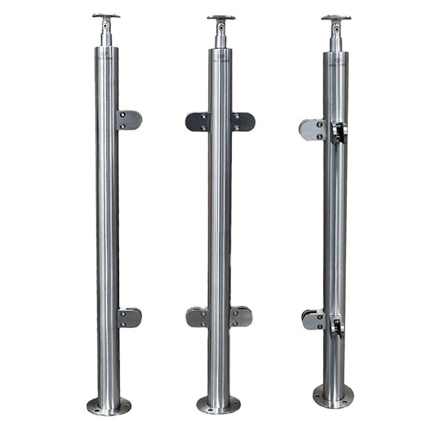 Chuanlan Frameless Glass Railing System - Seamless Stainless Steel Balcony Balustrade