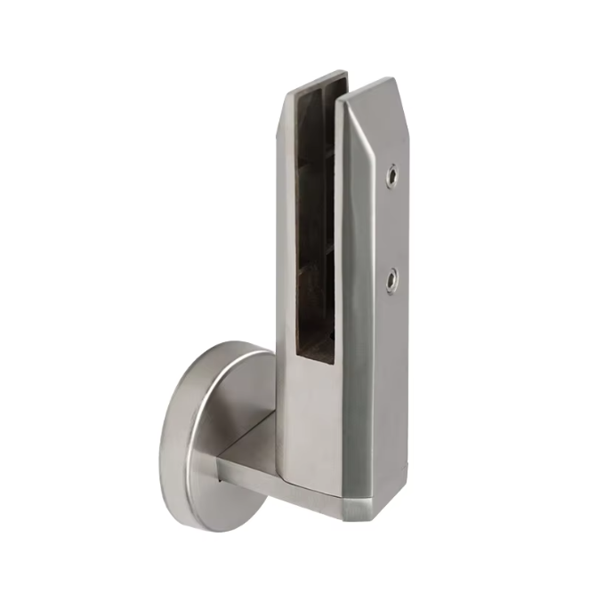 ChuanLan Stainless Steel Glass Spigot - Wall Mount Balcony & Stair Railing | Brushed Finish