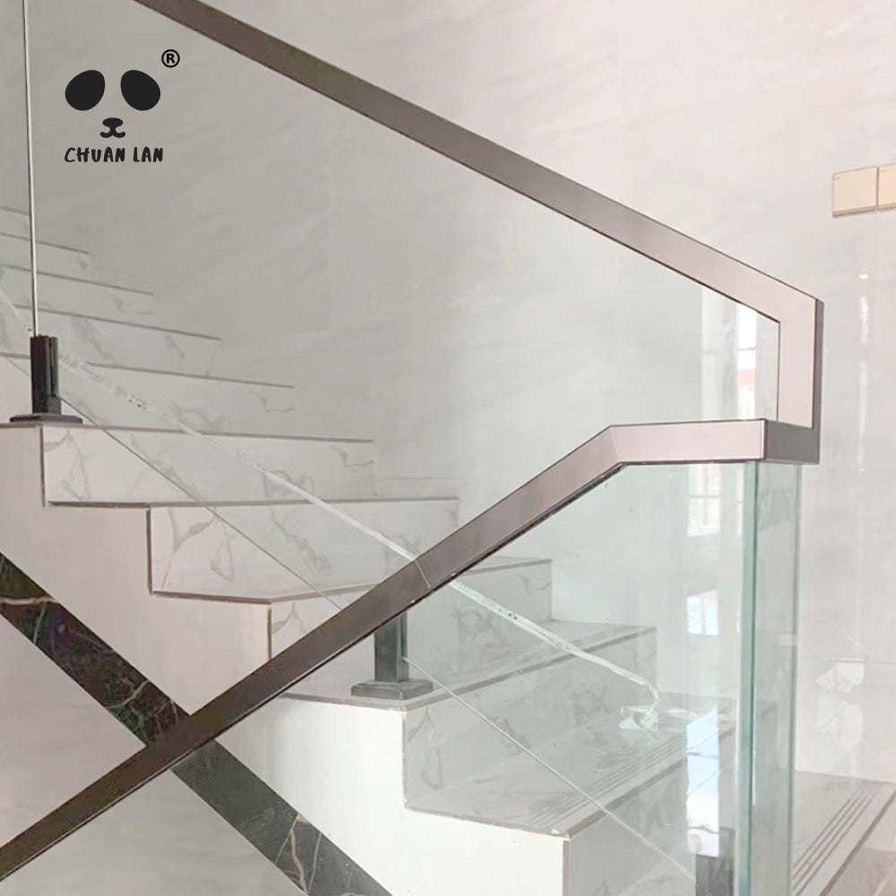 Chuanlan Aluminum Alloy Stair Railing System - Outdoor Balcony Deck Handrails