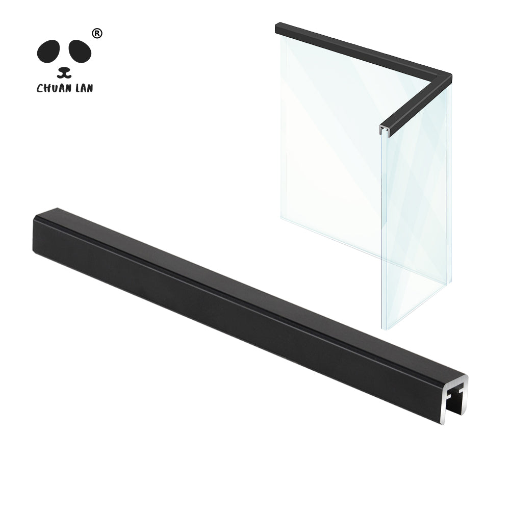 Chuanlan Customizable Aluminum Glass Railing Handrail for Indoor/Outdoor